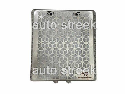 Per Reale Enfield Gt & Interceptor 650 Red Rooster Ss Radiatore Protezione Grill - Foto 5 di 7