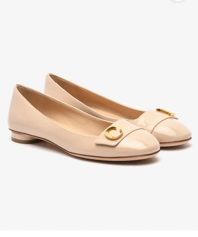 Ballerines Christal Dior C'est Ballet en cuir, naturel, taille , US 9