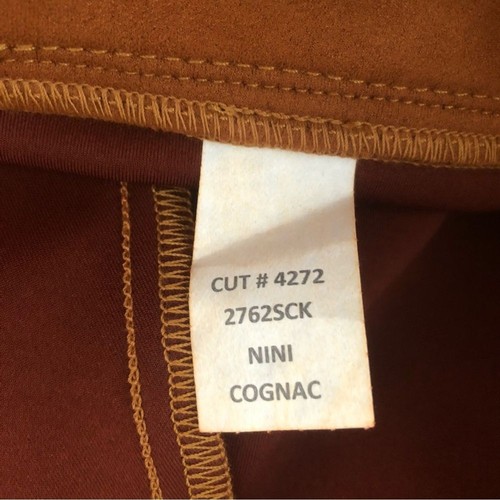 L'Agence Mini High Rise Crop Pull On Hose Cognac Neu mit Etikett Größe Small - Bild 6 von 6