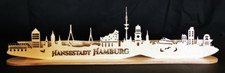 Wandbild beleuchtet "Skyline"