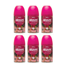 Airpure Automatic Air Freshener Refill Sparkling Berry  250ml  - Pack Of 6