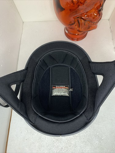 Harley Davidson Helmet DOT Size Large 60cm Black & Cover - Foto 18 di 24