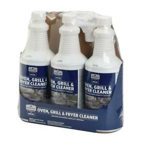 Member's Mark Commercial Oven Grill and Fryer Surface Cleaner, 32oz - 3 Pack