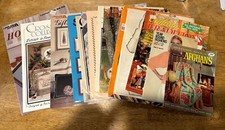 Lot Of 13 Stitching Patterns/crochet/fashion/crafting/afghan Magazines