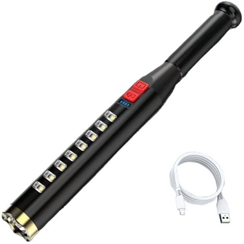 Super Bright LED COB Torch Light Emergency Flashlight Rechargeable Security Lamp - Picture 3 of 13