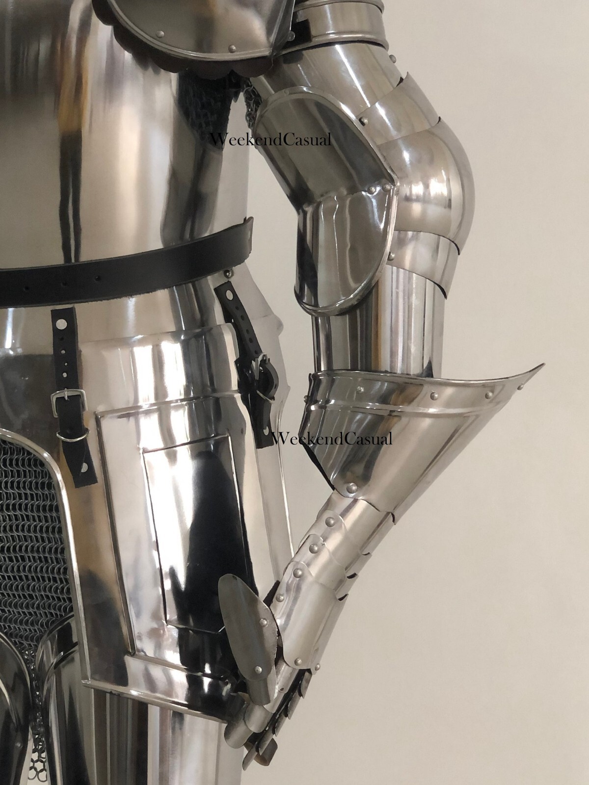 Medieval Templar Cross Knight Wearable Suit Of Armor Crusader Full Body