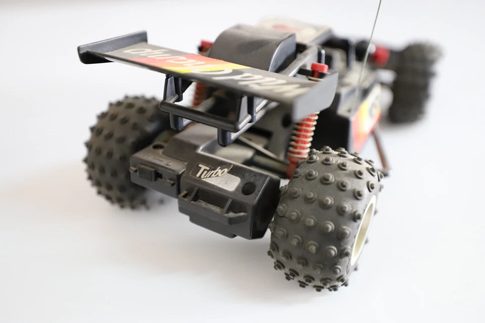 Modellino RC Vintage anni '80 Yonezawa Wave Hunter 1:15 Wild Champ Buggy 27 MHz - Immagine 4 di 4