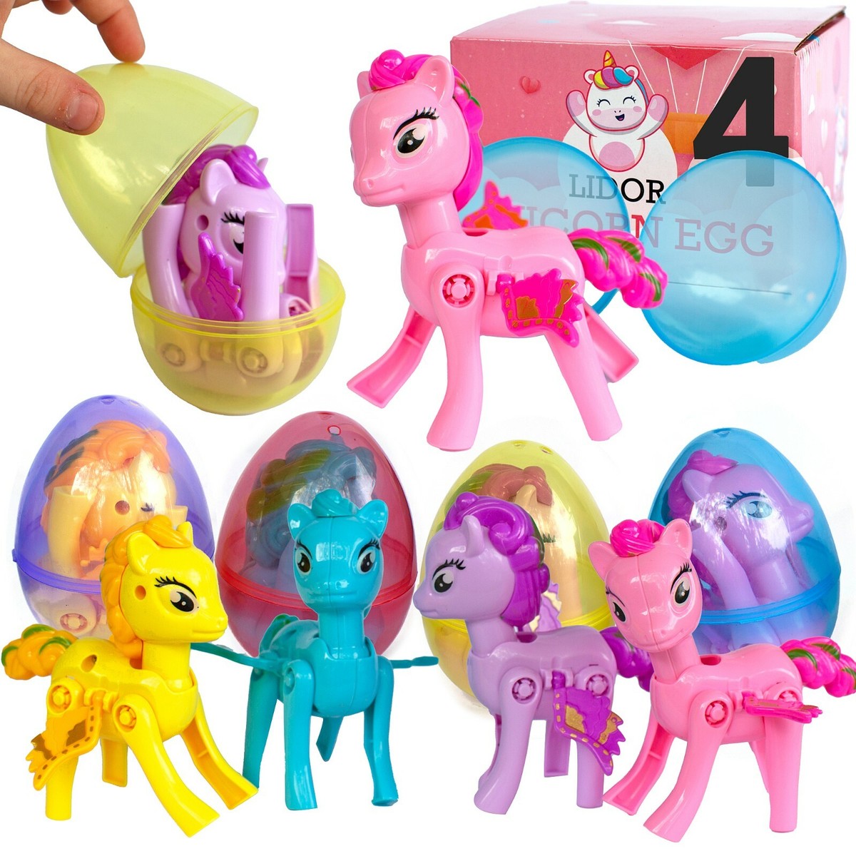 Surprise Ball Mlp Surprise Eggs Unicorn Easter Surprise Eggs With