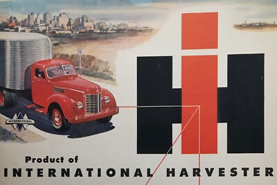 2 pgs:  LIFE Sized ads for 1942 & 1946 INTERNATIONAL HARVESTER TRUCKS