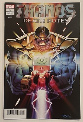 Thanos Death Notes #1 McGuinness 1:50 Variant, NM-, Marvel Comics, 2022