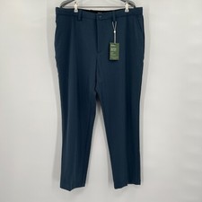 Quince Men's Ultra-Stretch 24/7 Smart Chino Pants 34x34 Ocean Blue Work Dress