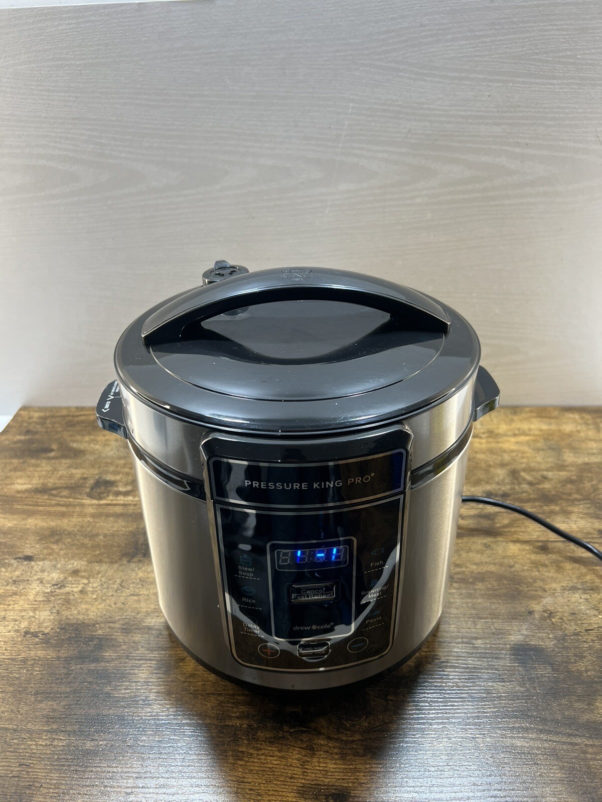 Drew & Cole Pressure King Pro Electric Pressure Cooker 3L Multicooker