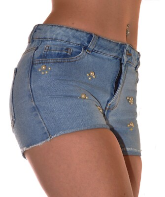hellblaue Jeansshorts Gr. 36/S - sehr guter Zustand