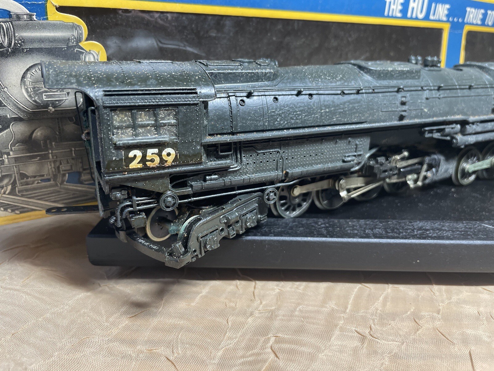 AHM 4884 U.P. Big Boy Model Train in Box Made in Italy eBay