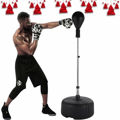 Freestanding Reflex Punching Bag Fitness Training Boxing Bag Standbox Ball