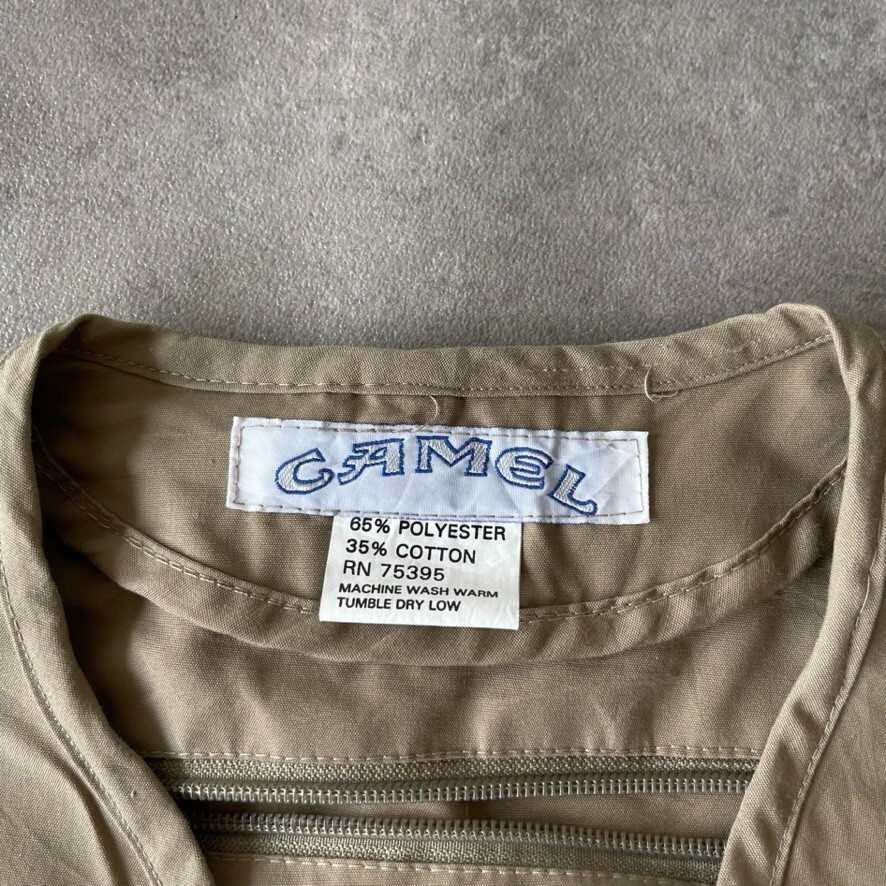 Camel USA Hunting Gilet Mens Small Joes Club Hiking Fishing Vest, Beige image 8