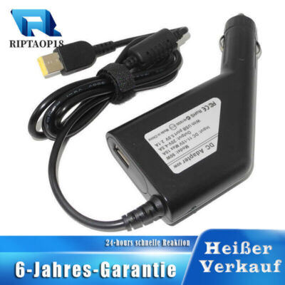 90W DC Auto Ladegerät Netzteil für Lenovo ThinkPad X240S E431 E531 G500 G505