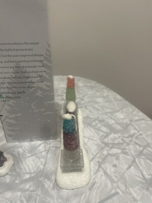 Department 56 - Gumdrop Village Road - Set Of 4 - North Pole Village