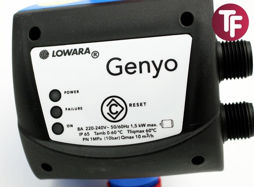 Lowara Genyo 8A F12 Elektronischer Pumpenregler Druck-/Durchflussschalter 109120160 - Bild 6 von 12