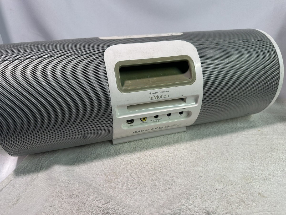 Altec Lansing InMotion iM7 Portable Boom Box iPod 30 Pin