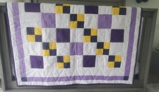Handmade Baby Blanket Quilted Boy Girl Baby Shower Present With Pillow Case