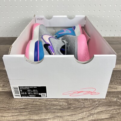 Nike Zoom LeBron NXXT Gen Wolf Grey Blue Lightning Pink  display picture 1