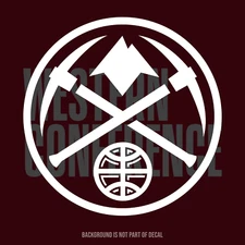 Denver Nuggets Vinyl Decal Sticker