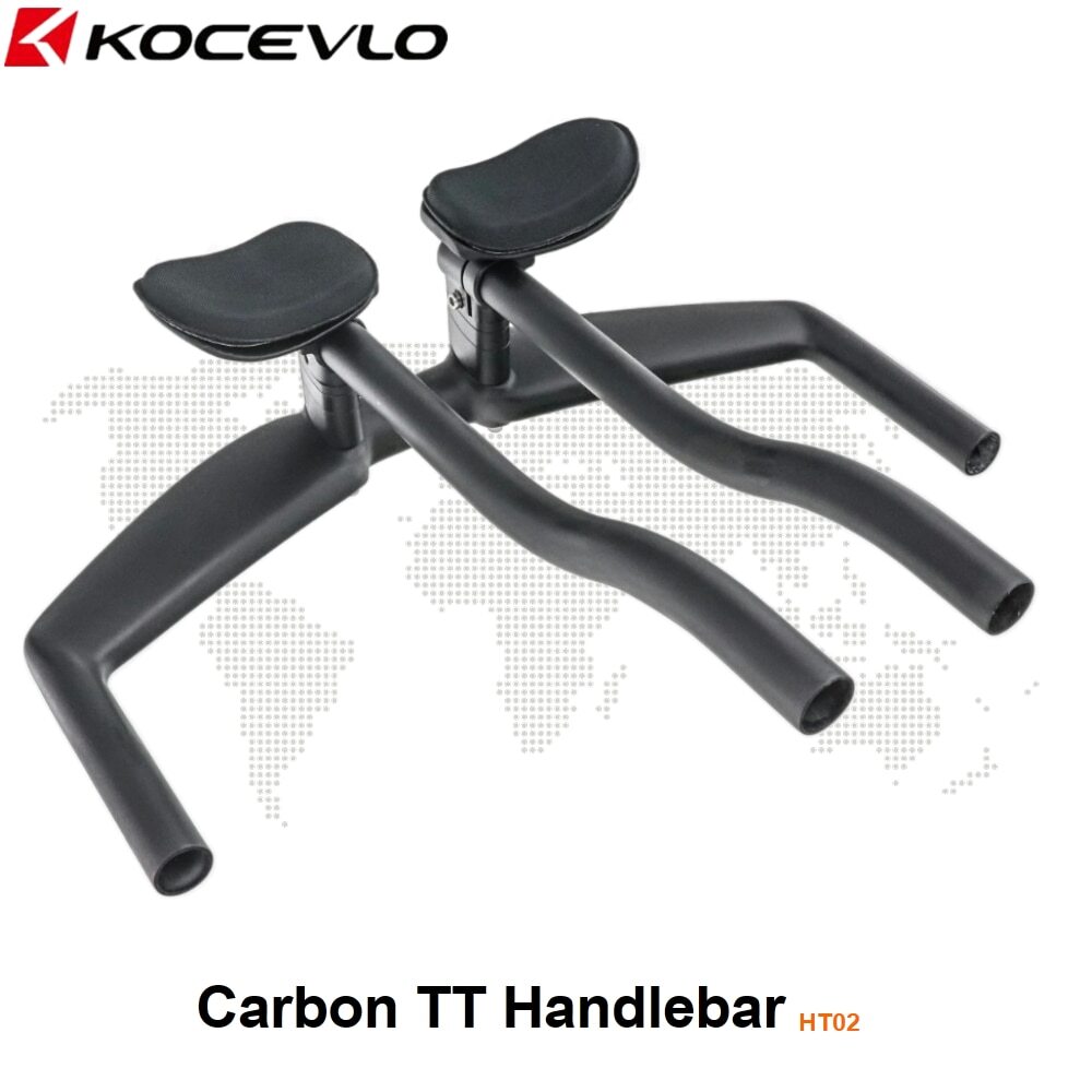Carbon Time Trial Bicycle Handlebar Triathlon Bike TT Rest Bar 400