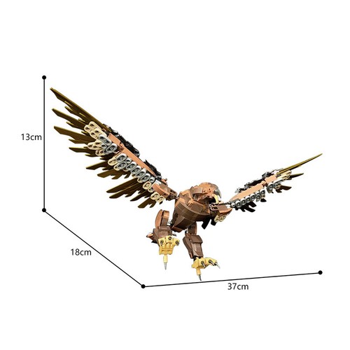 Eagle of Middle Earth Model Building Blocks Movie MOC Bricks Gift Toys Set 426pc - Picture 5 of 5