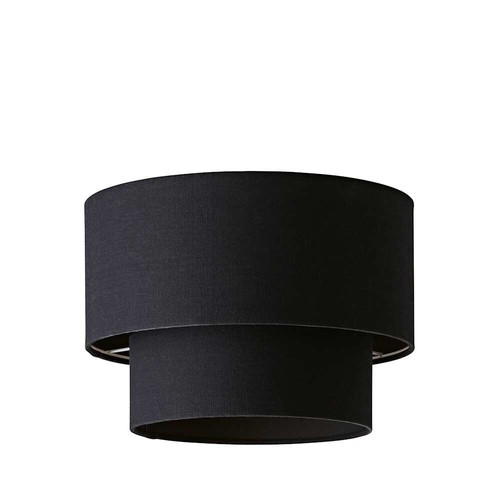 Lamp Shades For Ceiling Light Shade Linen 2 Tier Drum Lampshade Lightshade - Picture 29 of 45