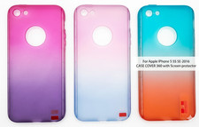 For Apple IPHONE 5 5S SE-2016 CASE COVER 360 with Screen protector - NEW