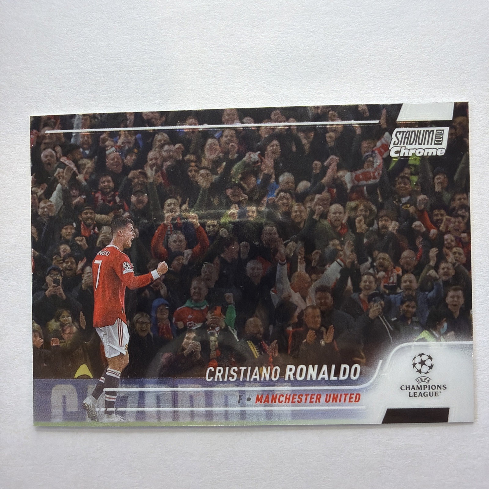 2021-22 Cristiano Ronaldo Topps Stadium Club Chrome 