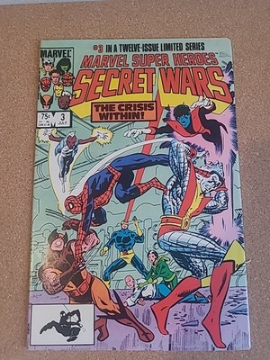 Marvel Super-Heroes Secret Wars #3! NM! First Appearance Of Titania! Jim...