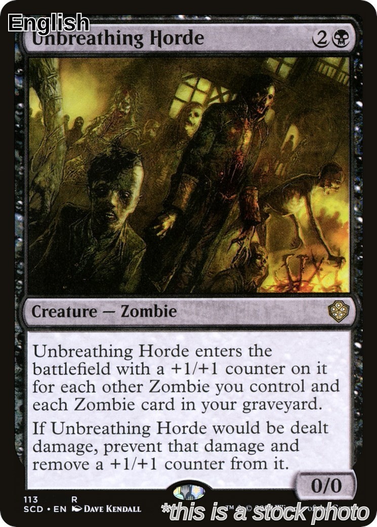 Unbreathing Horde [SCD - 113MagicNMRareEN