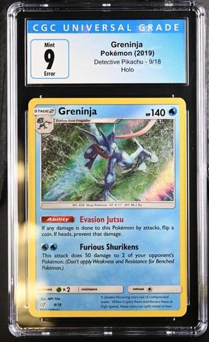 Greninja graded CGC 9 for sale on eBay