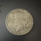 1923 Peace Dollar $1 Silver Coin Circulated 0.9 Fineness US Business Strike