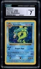 1999 Pokemon Shadowless Base 6/102 Gyarados Holo CGC NM 7