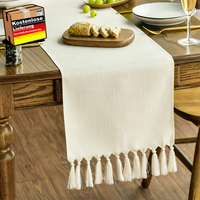 Landhausstil TischläUfer 33X243 Cm Waschbar FüR KüChe Esszimmer Dekoration