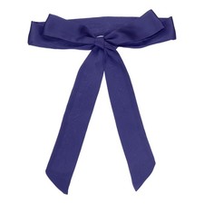 1 Pcs Satin Sash Belt Wedding Party Bridal Scarf Waist Belts Dark Blue