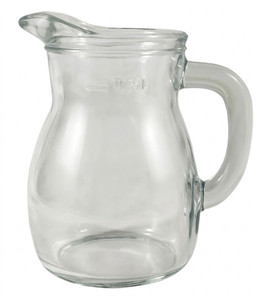 🥛🐧 VINTAGE ITALY GLASS CREAMER PITCHER PENGUIN DESIGN KITCHENWARE 🐧🥛