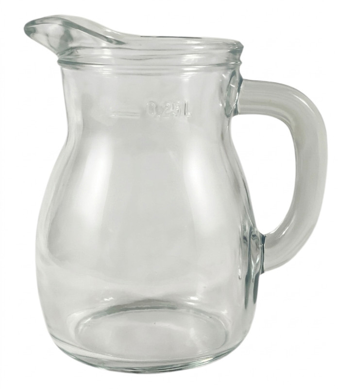🥛🐧 VINTAGE ITALY GLASS CREAMER PITCHER PENGUIN DESIGN KITCHENWARE 🐧🥛