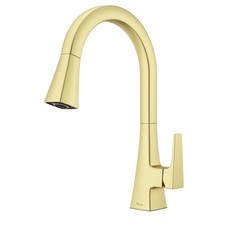 Pfister GT529PFM Pfirst Modern 1.8 GPM Single Hole Kitchen Faucet Brushed