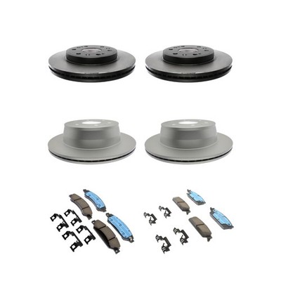 ACDelco Disc Brake Pads and Rotors Kit Front Rear For 07-08 Chevrolet Tahoe