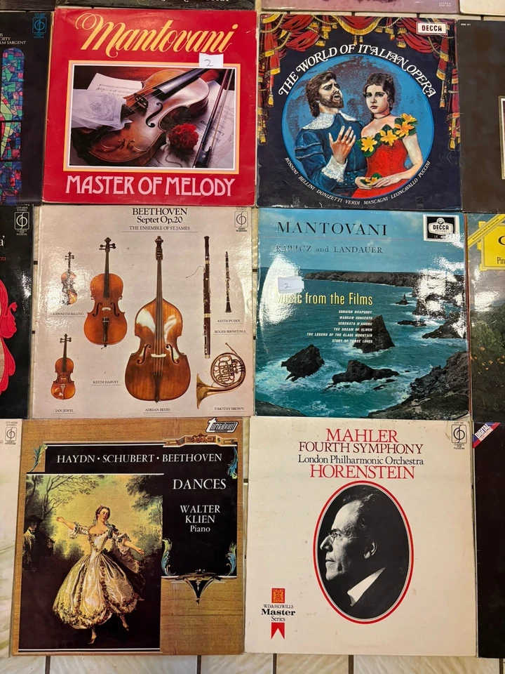 Large Vinyl Records Job Lot Classical Music 12" Mozart Beethoven Bach & More X20 - Image 4 of 4