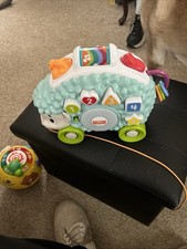 Fisher-Price Linkimals Hedgehog Pull Along Activity Toy with Shapes  Numbers