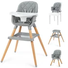 Ezebaby 6 in 1 High Chairs for Babies and Toddlers, Baby High Chair Converti...