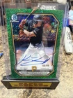 2026 Topps Bowman Chrome Auto Green Shimmer 07/99 Konnor Griffin CPA-KG Pirates