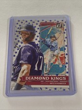 2022 Donruss Baseball Mitch Haniger Independence Day Diamond Kings Mariners