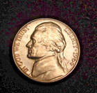 1964 P Jefferson Nickel AU — photo 1
