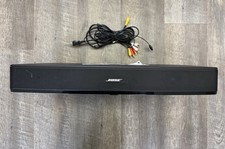 Bose 410376 Solo TV Sound System W/ Remote  Power Cable, RCA Cords; Works Great